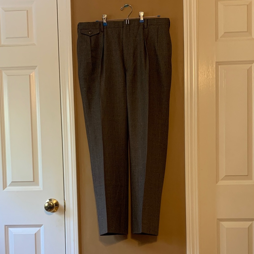 Austin Reed Tan Wool Dress Pants